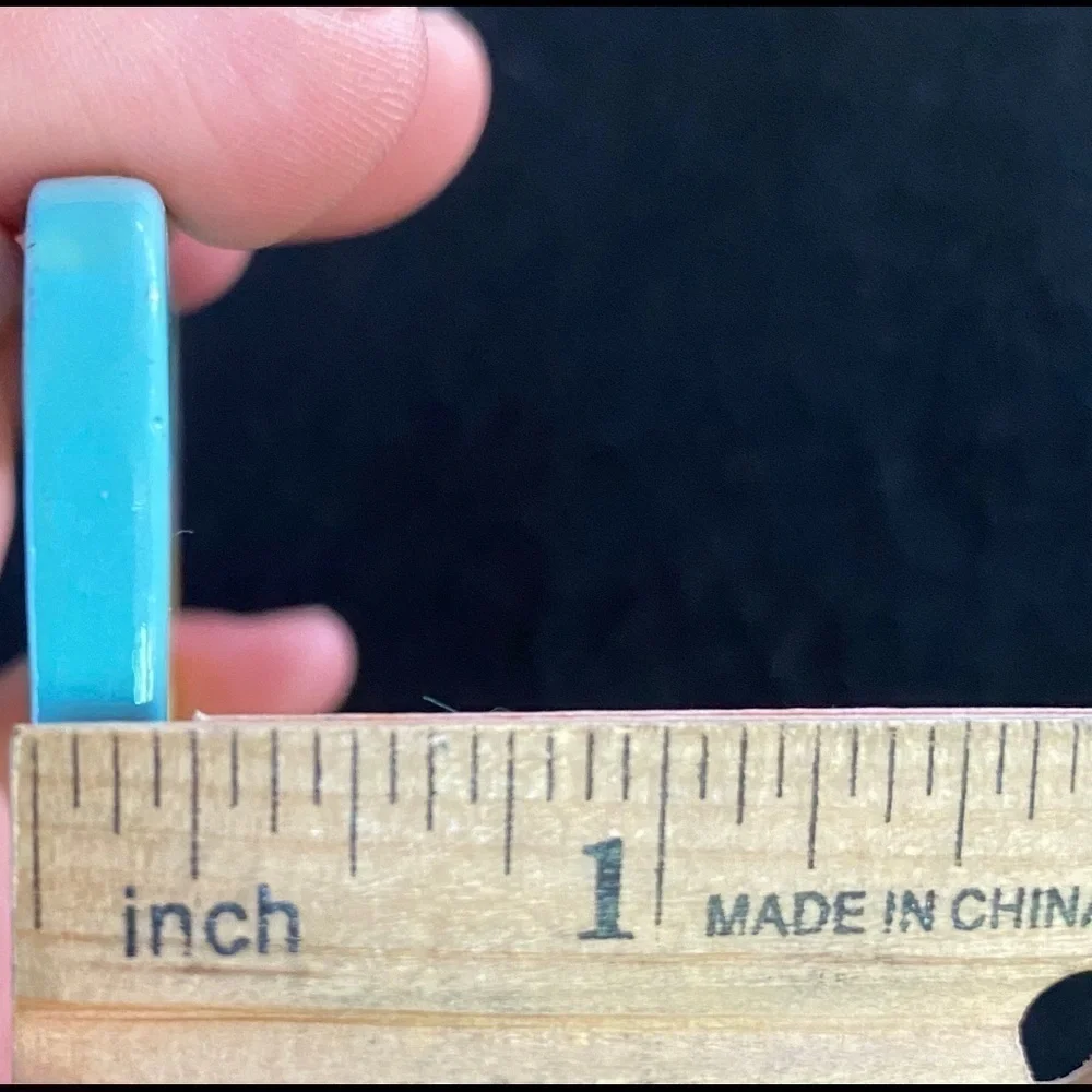 Vintage painted bracelet - Picture 5 of 8